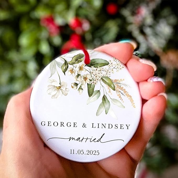 GABITA Personalized First Christmas Married Keepsake, First Christmas Married - Image 7
