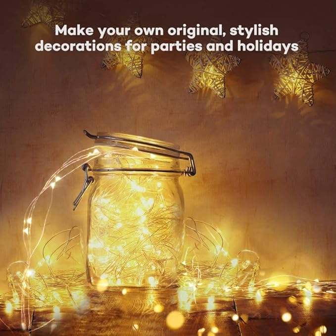 MUMUXI 20 Pack 3.3ft Fairy Lights Battery Operated String Lights, Mini LEDs - Image 3
