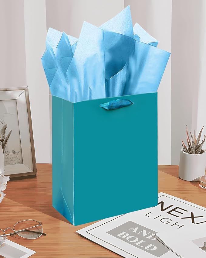 Gcardist Denim Blue Gift Bags - Image 6