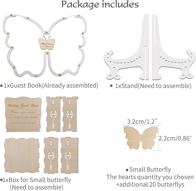 14Colors Butterfly Guest Book Alternativey - Image 8