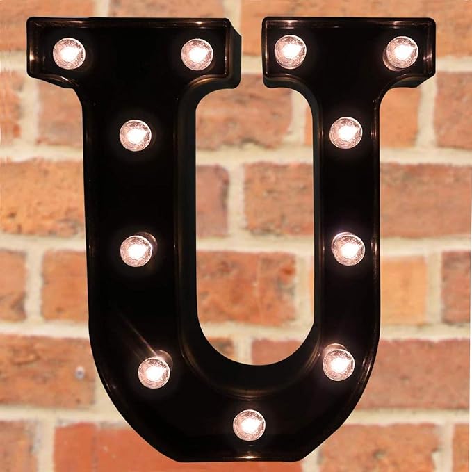 Decorative LED Illuminated Letter Marquee Sign - Image 8