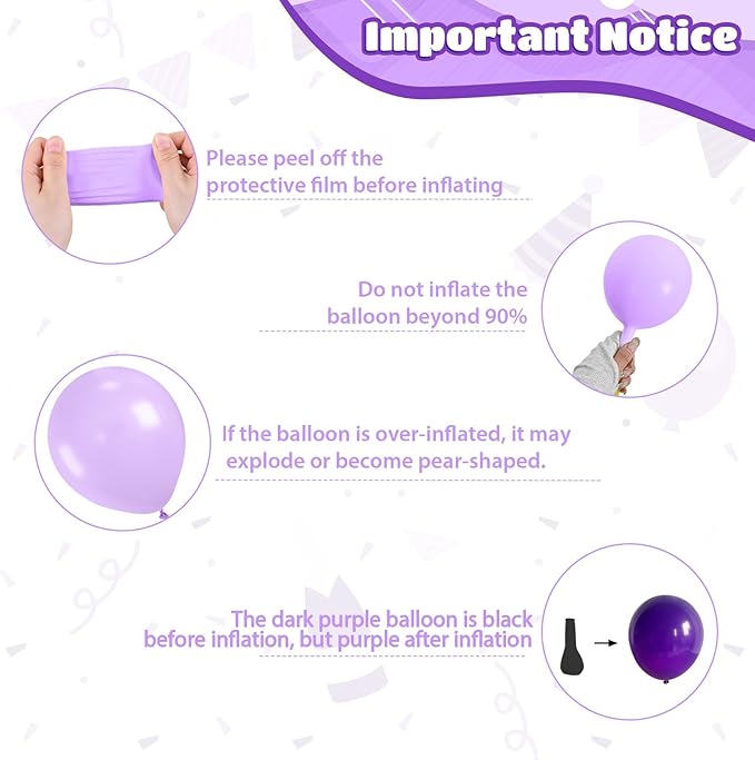 Pink and Purple Balloons - Image 3