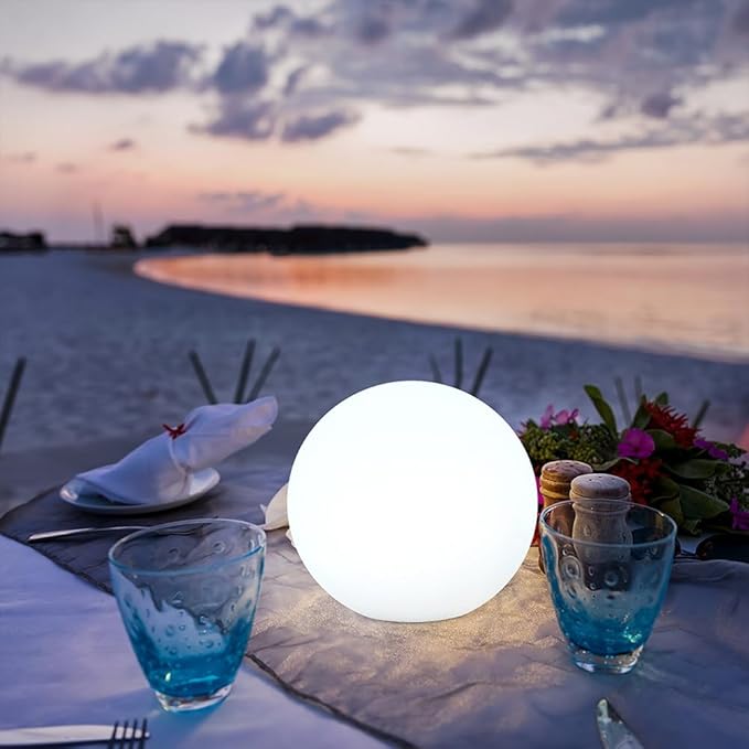 LED Globe Orb Light, 6-in LED Light Ball - Image 6