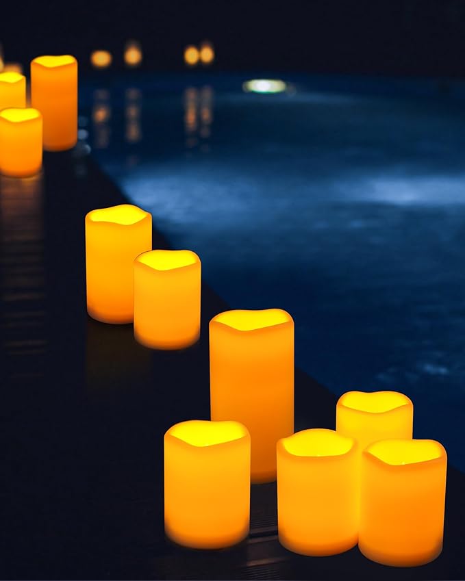 Da by Flameless Candles Battery Operated Candles LED Outdoor Waterproof Candles - Image 6