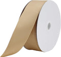 Jesep One Roll 50 Yards Khaki Soild Grosgrain Ribbon 1-1/2 inch Boutique Gift by JESEP+YONG