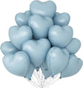 Baby Blue Heart Balloons by Sowide