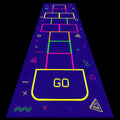 Haull 118 x 39 Inch Neon Light up Dance Floor Glow in The Dark Runner UV by Kedauud