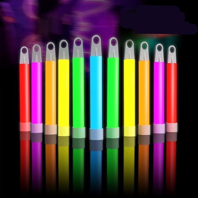 Glow Fever Bulk 50ct 4" Glow In The Dark Sticks, by PartyDragonGlowFever