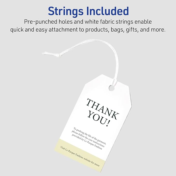 Avery Blank Printable Tags, Sure Feed Technology, 96 Customizable Tags - Image 3
