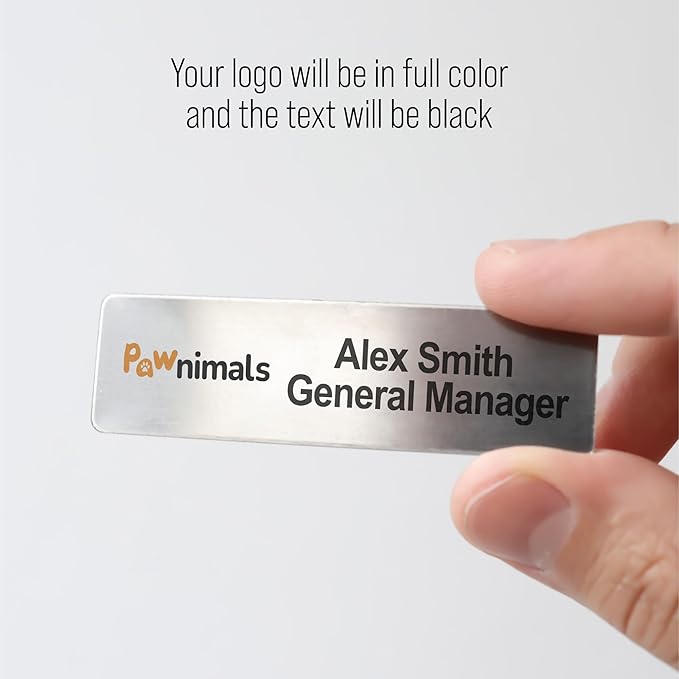 Personalized Name Tag Badges Identification Customized - Image 9