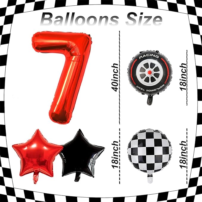 Race Car Birthday Party Decorations - Image 7