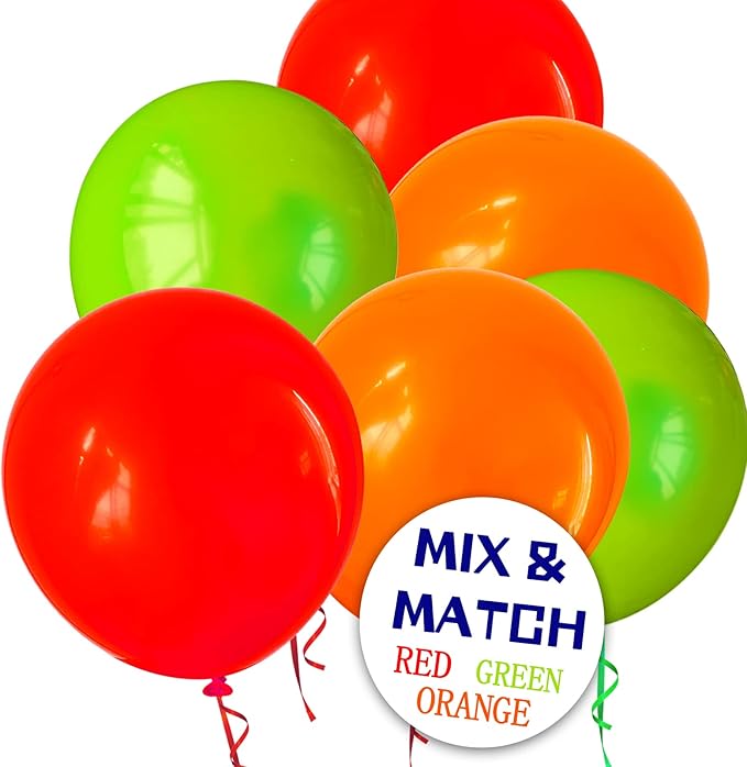 110pcs Orange Balloon 12 inch - Image 5