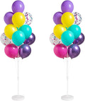 Pink Blue Purple Balloon Column Kit Set of 2, Balloon Column Stand by IMISNO