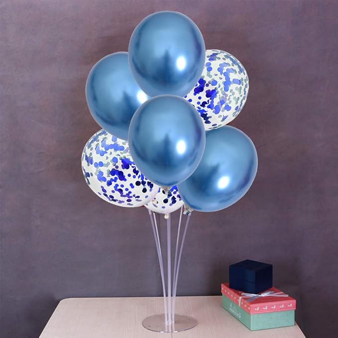 TONIFUL Blue Balloon Stand Centerpiece Table Decoration - Image 6