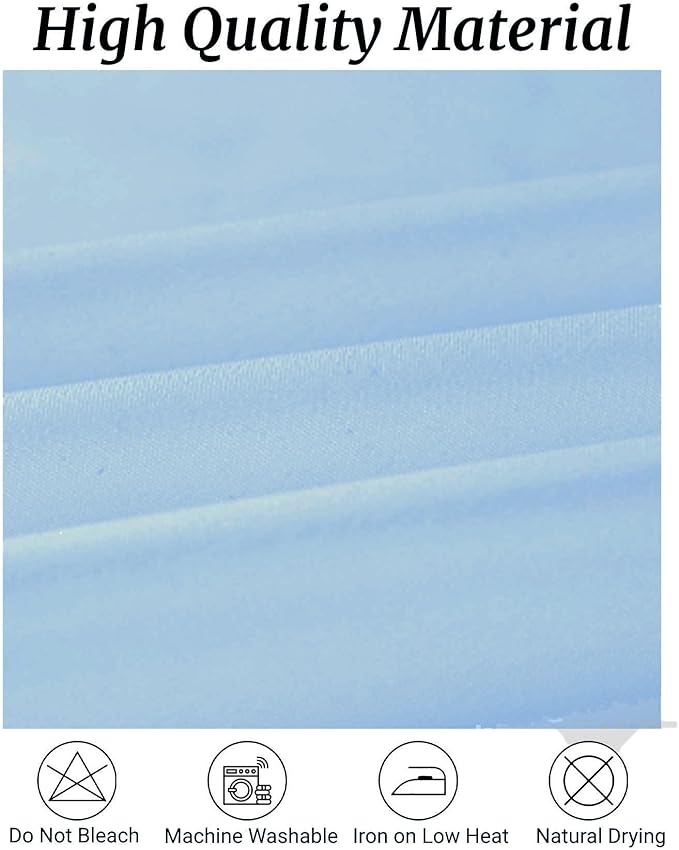 Fokitut 6 Pack Round Tablecloth, 70 Inch, Stain Resistant and Wrinkle Polyester - Image 2