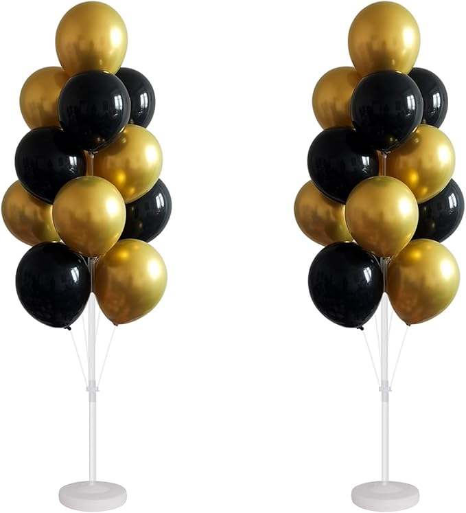 Balloon Column Kit for Floor- Balloon Stand kit set of 2, by IMISNO