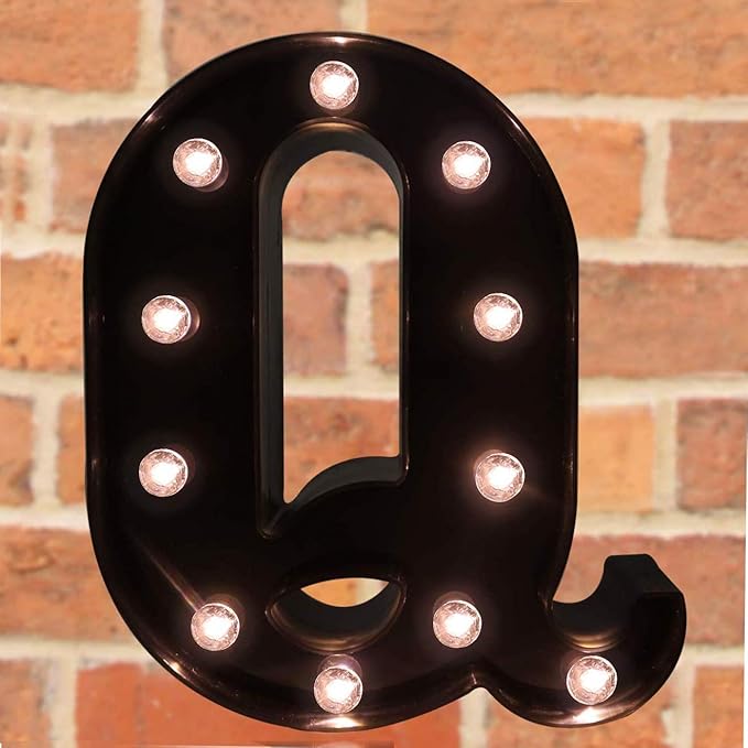 Decorative LED Illuminated Letter Marquee Sign - Image 8