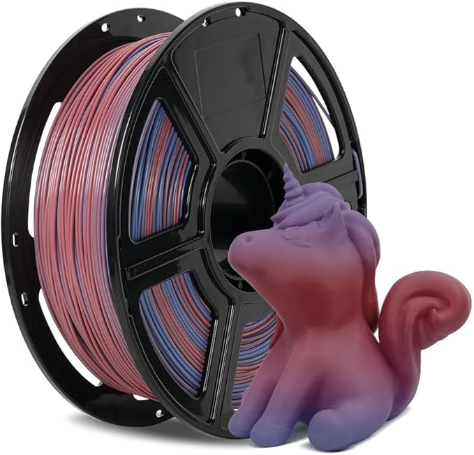 FLASHFORGE 3D Printer Filament Gradient Color Change PLA Filament 1.75mm by FLASHFORGE