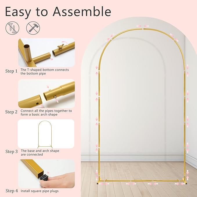 U+U 7.2FT Arch Backdrop Stand - Image 3
