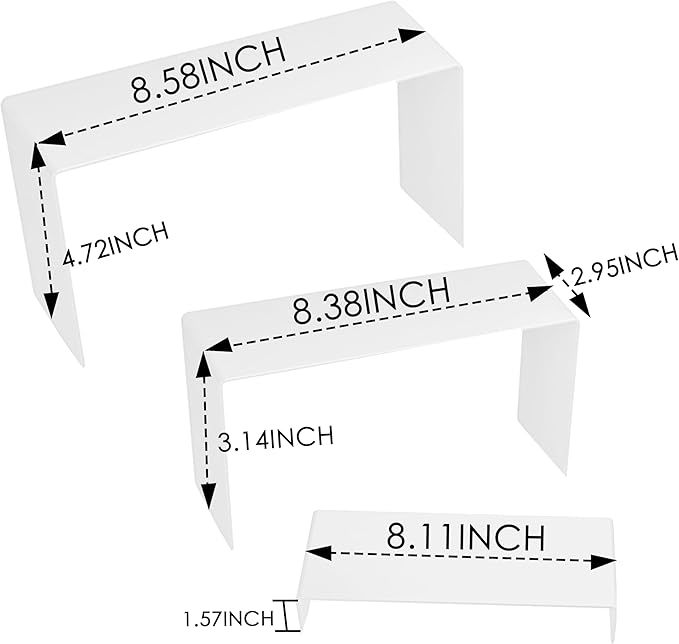 ihomecooker 6 Pc Metal Display Risers Showcase - Image 2