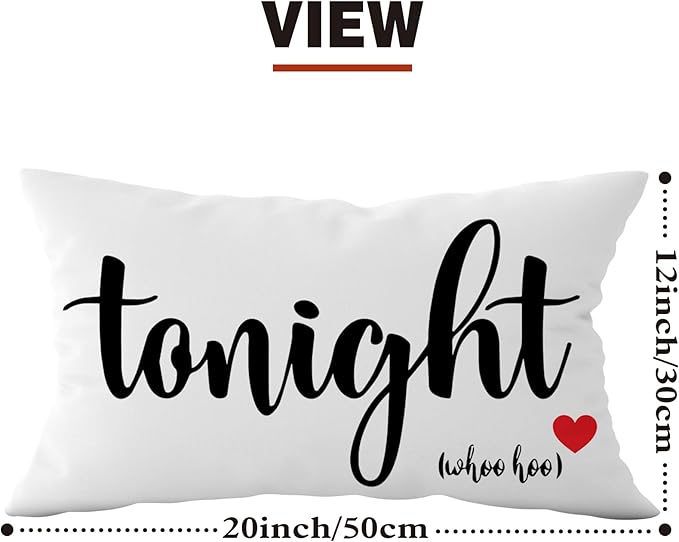 Mancheng-zi Funny Couples Reversible Soft Pillow Cover, Wedding Anniversary - Image 4