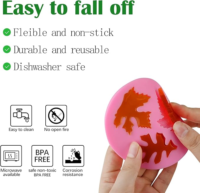 Actvty Silicone Maple Leaf Mold - Image 4