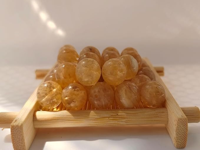 Stone Beads 6mm 140pcs Tea Watermelon Quartz Beads Round Loose Gemstones Beads - Image 2
