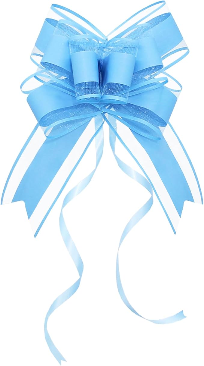 WEWILUCK Gift Wrap Bows Big, Flower Bouquet, Pull Bows by WEWILUCK