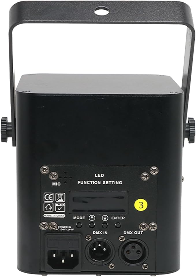 JUNMAN 2W 2000mw RGB Full Color Animation Stage Effect Light DJ Disco Stage - Image 2