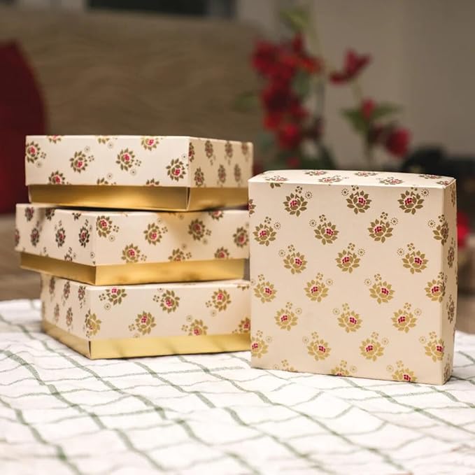 Desi Favors Floral Printed Sweet Boxes - Image 7