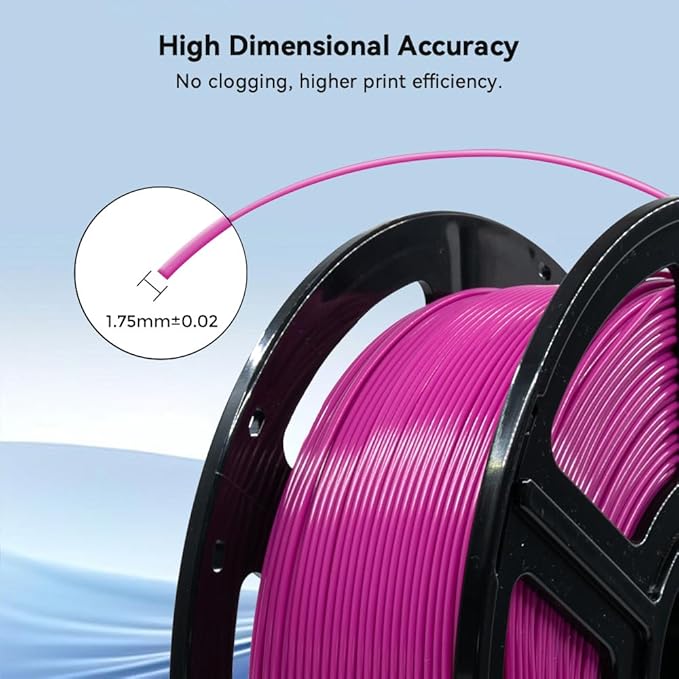 FLASHFORGE 3D Printer Filament, PLA PRO Filament 1.75mm, 1KG Spool, Dimensional - Image 5