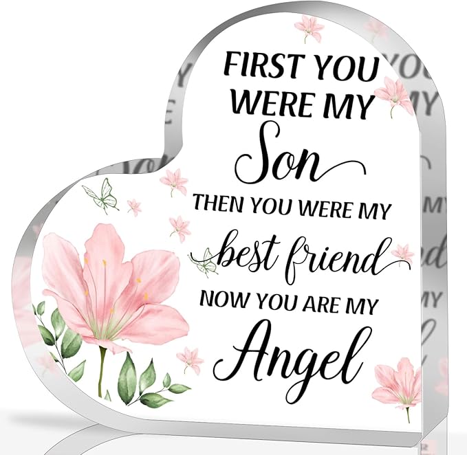 Acrylic Heart Plaque by QUPT