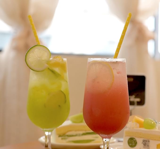 GLUJASBIO Cute Paper Straws Drinking - Image 4