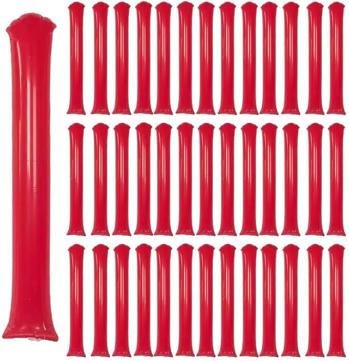40pcs Round headTeam Spirit Boom Sticks Thunder Sticks Cheering Sticks Team by ROSEBB