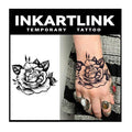 INKARTLINK Tattoo Tech, 2 Sheets Medium Semi Permanent Tattoo, Temporary Tattoos by INKARTLINK