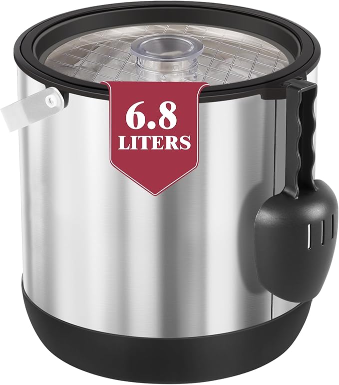 7QT/6.8LDouble-Wall Insulated Ice Bucket by FiveHome