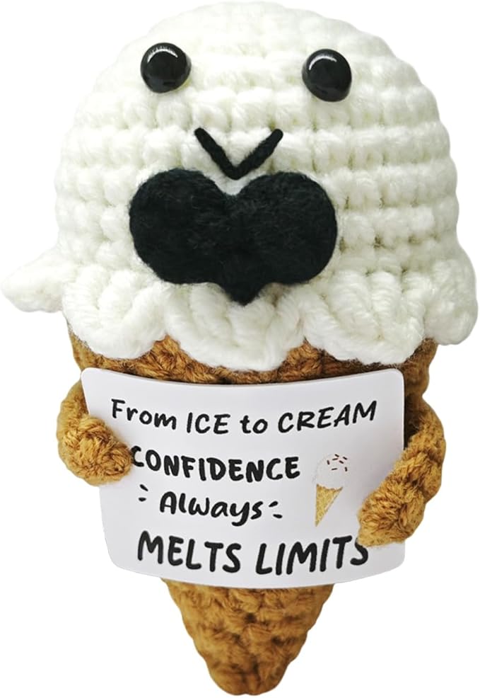 Handmade Crochet Ice Cream-Sweet Gift by Unknown