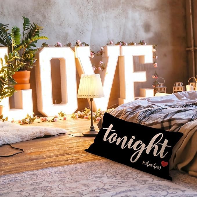 Mancheng-zi Bridal Gift, 16x24 Pillow Cover, Bridal Shower Gifts, Funny Couples - Image 2