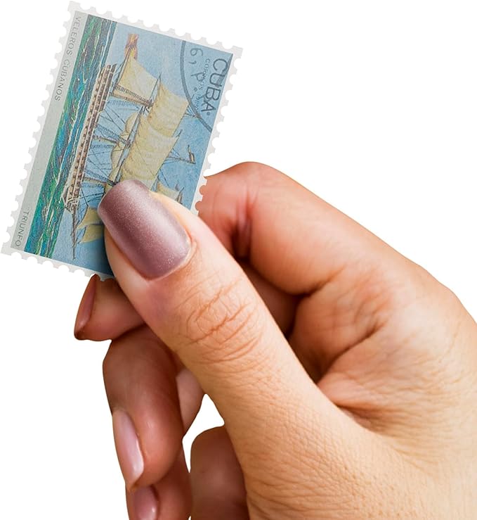 IMPACTO COLECCIONABLES – 100 Ship-Themed Stamps Collection - Image 4