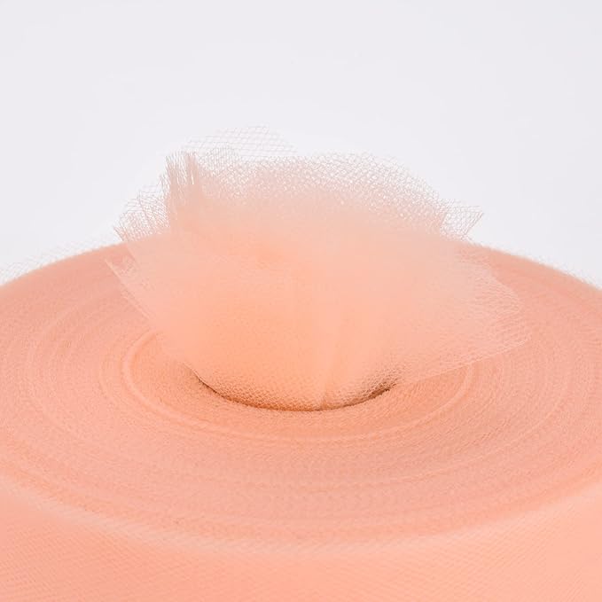 Tulle Fabric Roll, 6” by 200 Yards Tulle Organza Fabric Spool - Image 4