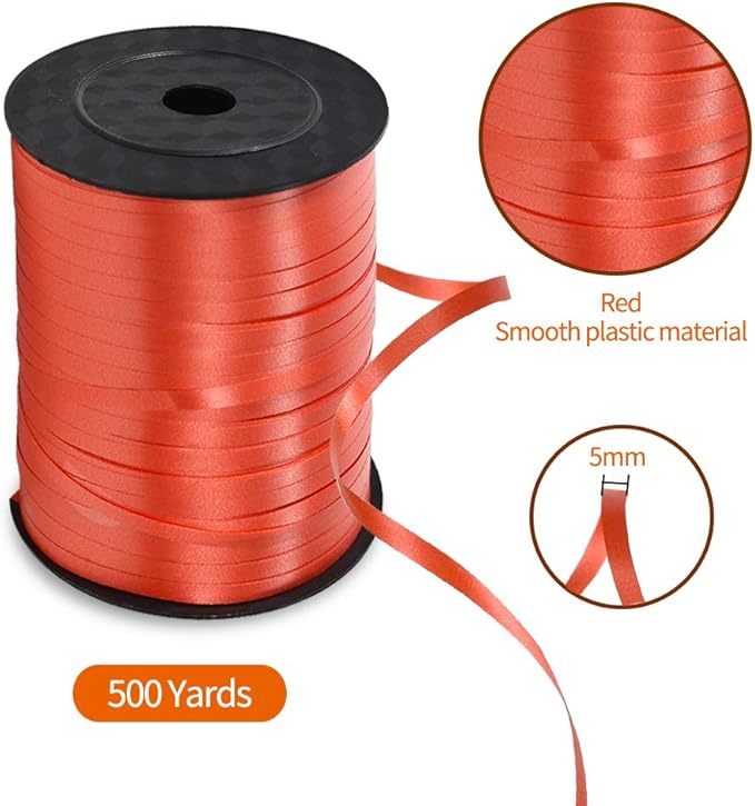 TONIFUL 500 Yards Curling Ribbon-Balloon Ribbon-Balloon String - Image 2