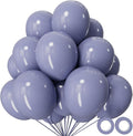 110pcs Dusty Blue Balloon 12 Inch by KUULBELA