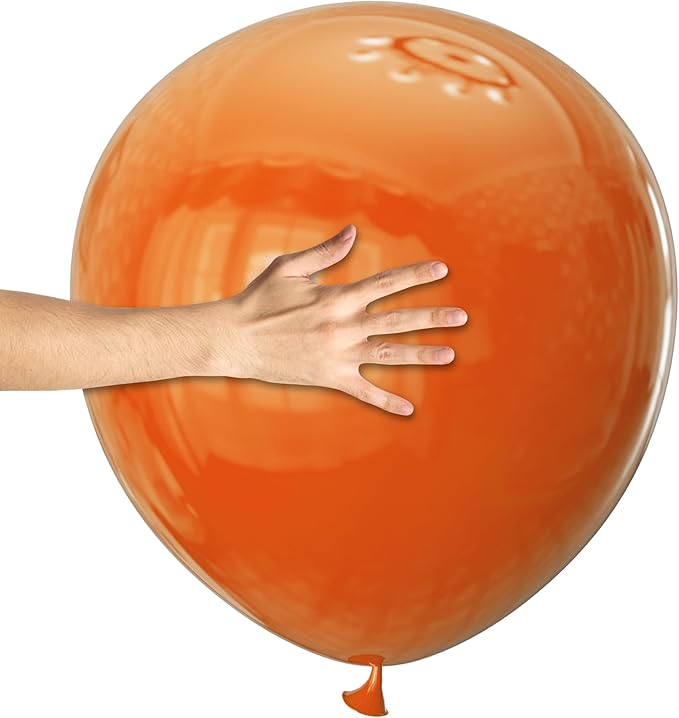KAWKALSH Orange Big Balloons 32pcs, 18 Inch Large Latex Giant Heavy Duty by %E7%AB%8B%E5%8D%B3%E8%B4%AD%E4%B9%B0