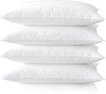 Medium Support Bed Pillows Standard Size Set of 4 Pack by Acteb