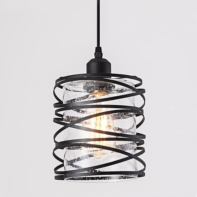 Modern Mini Pendant Light Fixture Kitchen Island Pendant Lighting 6.30''Matte by FISGONI