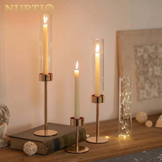 NUPTIO Hurricane Candlestick Holders - Image 2