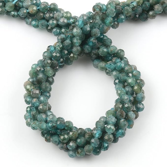 Song Xi 180pcs 2mm Natural Kyanite Gemstone Beads Faceted Round Loose Stone - Image 7