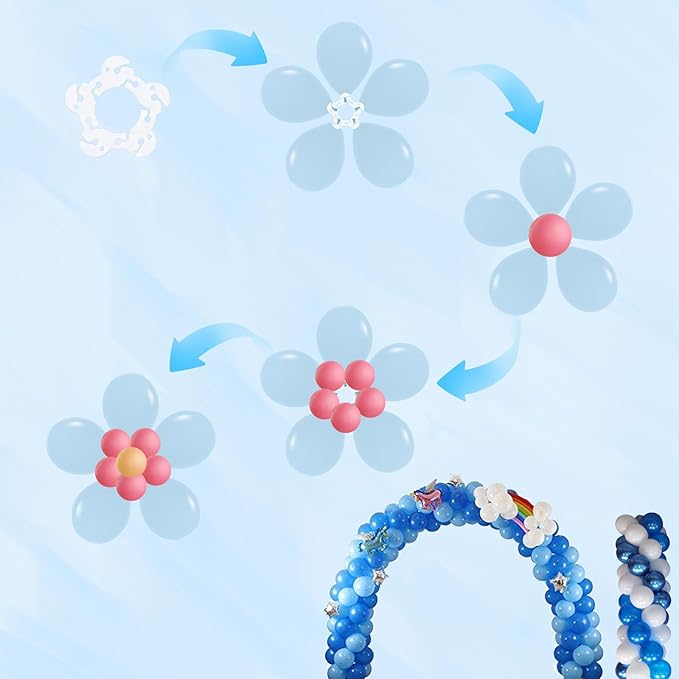 50PCS Balloon Arch Clips - Image 4