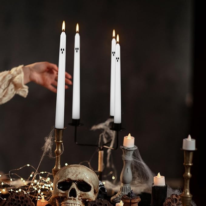 12 Pack Halloween Taper Candles - Image 5