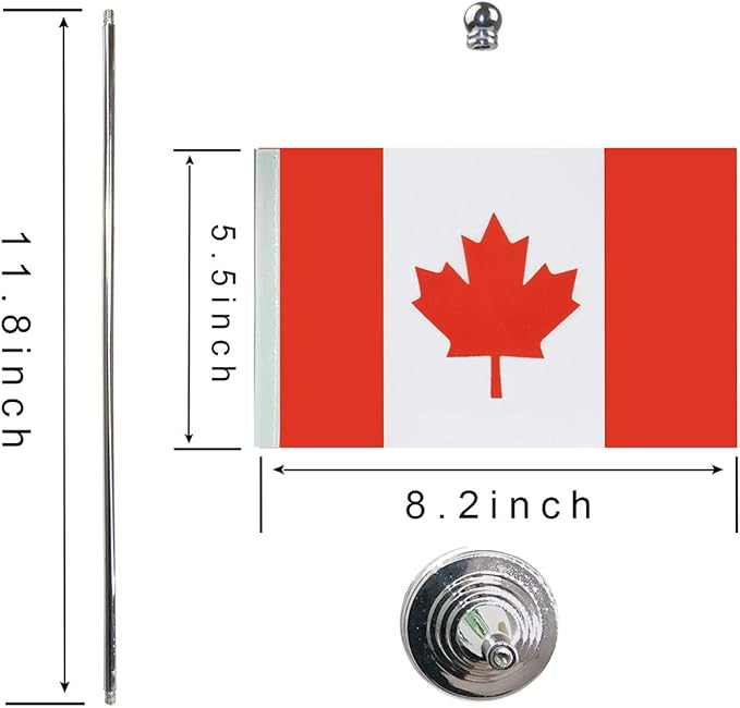Canadian Flag - Desk & Office Flag, World Country Banner - Image 2